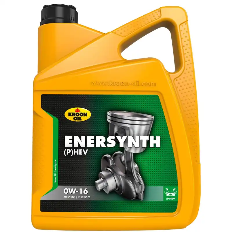 Kroon Oil Enersynth (P)HEV 0w16 motorolie 5 liter Populair